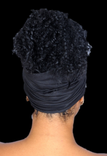 Results Open Hair Scarf with Stretch Lace Front 1